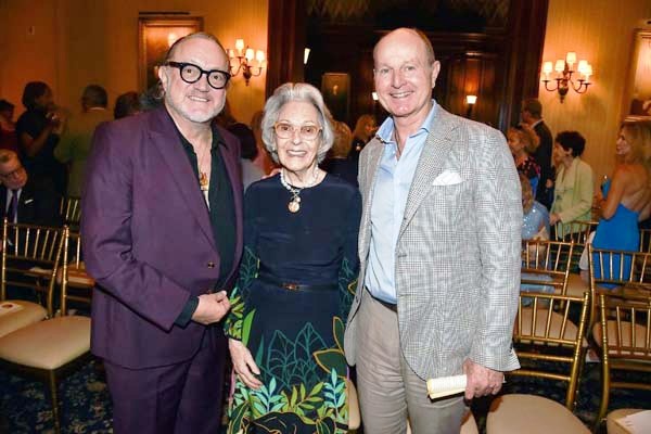 Andrew Martin Weber, Barbara Tober, Prince Dimitri of Yugoslavia&nbsp;. Photo by:  Patrick McMullan