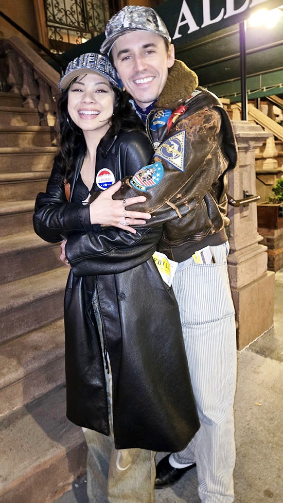 Eva Noblezada and Reeve Carney