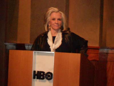 Sheila Nevins, President HBO Documentary Films