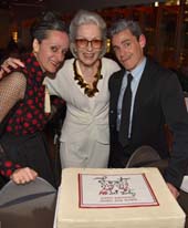 Dinner Co-Chairs: Isabel Toledo, Barbara Tober, and Ruben Toledo. Photo by: David Depuy/ Annie Watt Photography Agency
