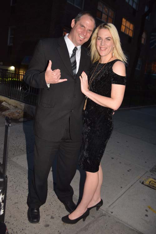  Steve Eichner and Daniela Kirsch.  Photo by:  Rose Billings/Blacktiemagazine.com