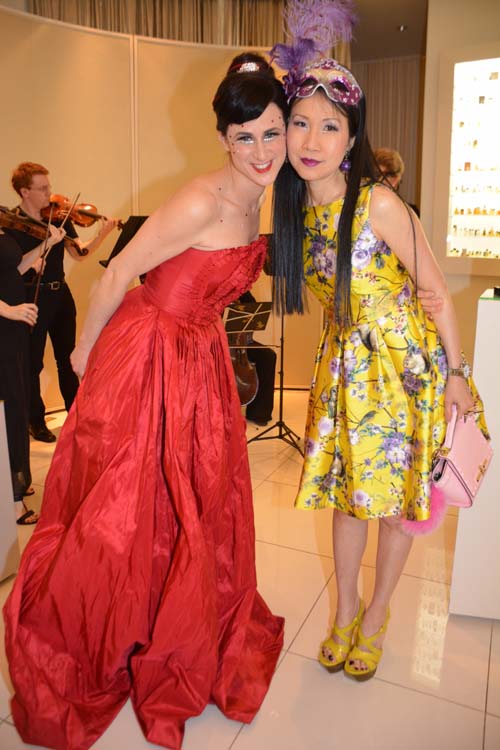 Tanja Dreiding Wallace and Chiu Ti Jansen. Photo by: Rose Billings/Blacktiemagazine.com