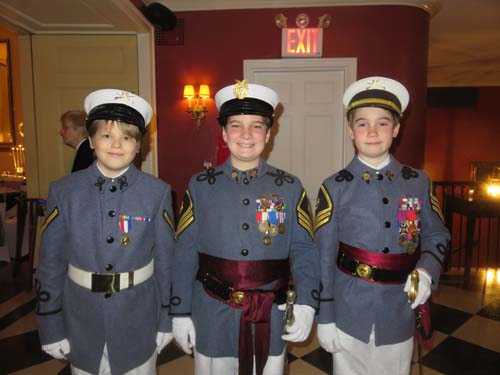 Noah Brunkuist, Solomon Rogatnick and August Larson. Photo by: Joyce Brooks/Blacktiemagazine.com