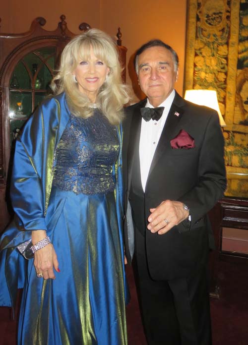 Mr. and Mrs. Tony Lo Bianco. Photo by: Joyce Brooks/Blacktiemagazine.com