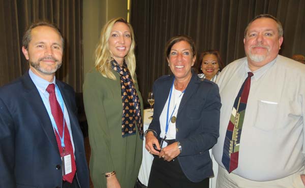 Gary M.Cohen, Executive Vice President, President Global Health and Development BD, Ambar Barth, Senior Programme Officer, International Labour Organization,Ms. Karen Newman, Senior Media Relations Consultant, SDG_F, Secretariat,Scott N. Mitchell, President & CEO, Sumitomo Chemical America, INC