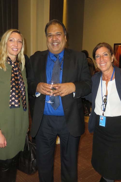 Amber Barth, Ajit Yogasundram, Karen Newman