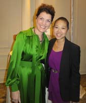 The 2017 Women of Achievement were: Claudia Cividino, Chief Executive Officer, Bally Americas and Alison Lee, Lupus Warrior, Cancer Survivor and long-time Lupus Advocate and Volunteer.. Photo by: Joyce Brooks/Blacktiemagazine.com