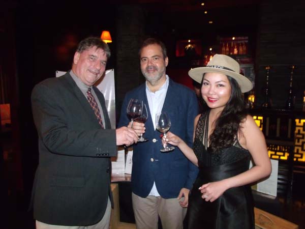 Laica Herrera, Roberto Bosch and Nigel Cosans
