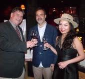 Roberto Bosch, Ambassador of Argentina,Laica Herrera, Business Development Manager, LAGARDE, Nigel Cosan, Director, Black Tie Philippines