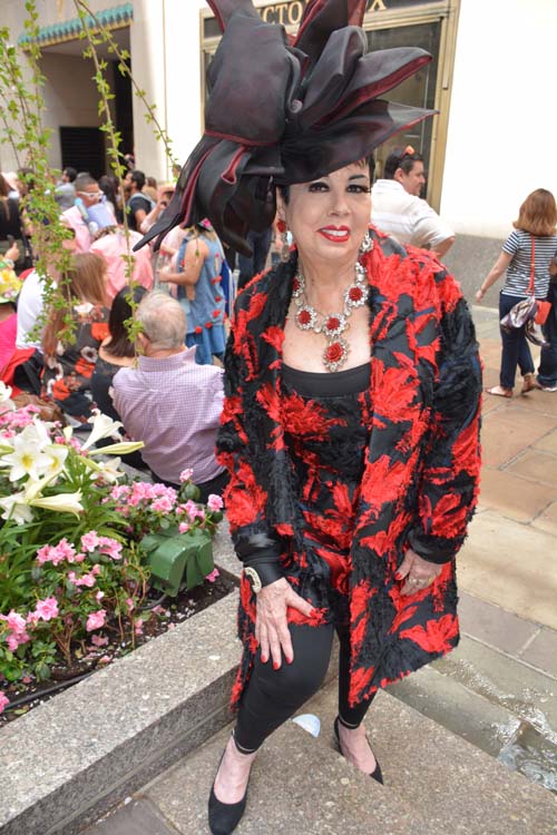 Rosemary Ponzo at Rockefeller Center. Photo by: Rose Billings/Blacktiemagazine.com