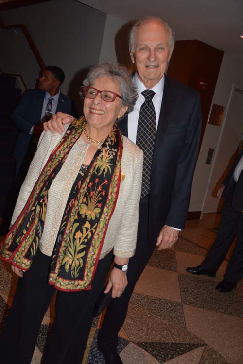  Arlene Alda  and Alan Alda.  Photo by:  Rose Billings/Blacktiemagazine.com
