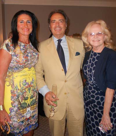Donna Soloway, Comm. Stephane E. B. Acunta and Jane Ponterelli.  photo by:  joyce brooks