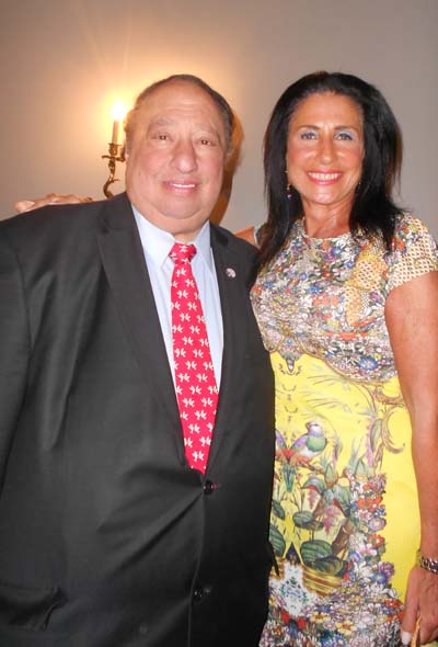John Catsimatidis and Donna Soloway.  photo by:  joyce brooks