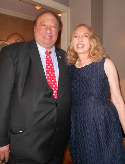 John Catsimatidis  and Lauren Lawrence. Photo by:  Joyce Brooks