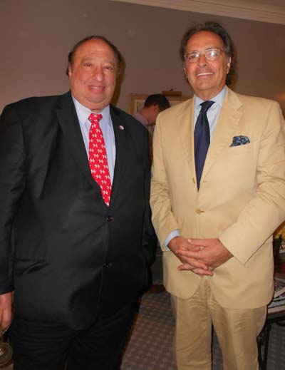 John Catsimatidis and Comm. Stephane E. B. Acunta,.  photo by:  joyce brooks 