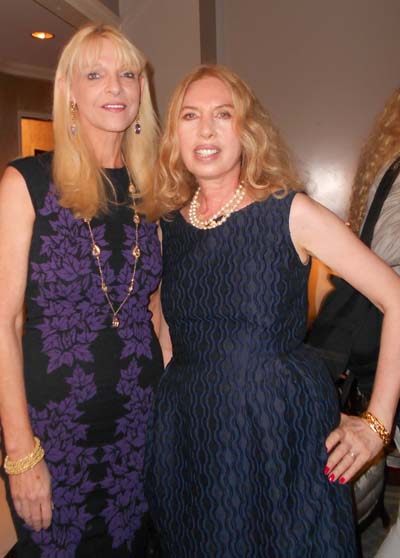 Margo Catsimatidis and Lauren Lawrence.  photo by:  joyce brooks