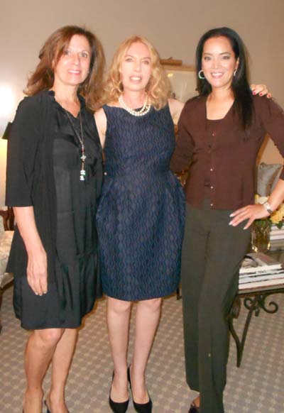 Mary Sliwa, Lauren Lawrence and Cassandra Seidenfeld.  photo by:  joyce brooks