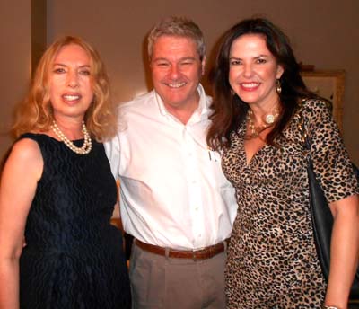 Lauren Lawrence, Sandlin Lowe, MD and Lorraine Cancro. photo by:  joyce brooks