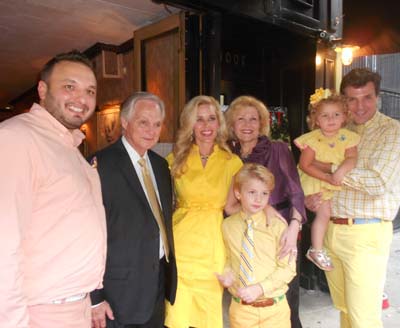 michelle marie heinmann: Christopher A. Pape, Mr. Parrott, Michelle-Marie Heinemann, Mrs. Parrott, Hudson Heinemann, Hyacinth Heinemann and Jon heinemann. Photo by: Joyce Brooks