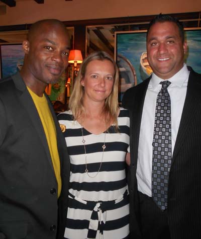 Michelle-Marie Heinemann:Thurman Putman, Diane Trocino and Joel Trocino. Photo by: Joyce Brooks