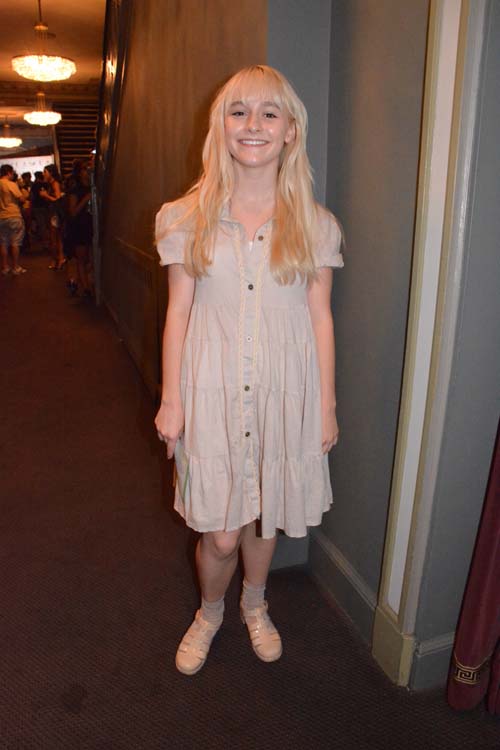 Sophia Anne Caruso (Lazarus play in London). Photo by: Rose Billings/Blacktiemagazine.com