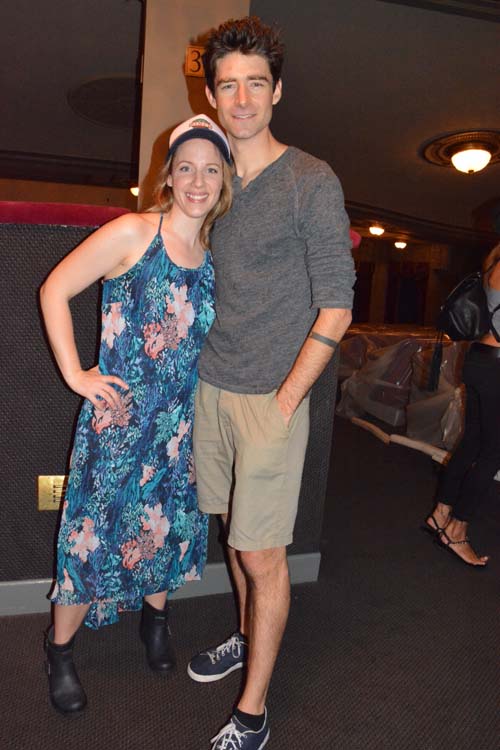 Jessie Mueller and Drew Gehling (Waitress). Photo by: Rose Billings/Blacktiemagazine.com