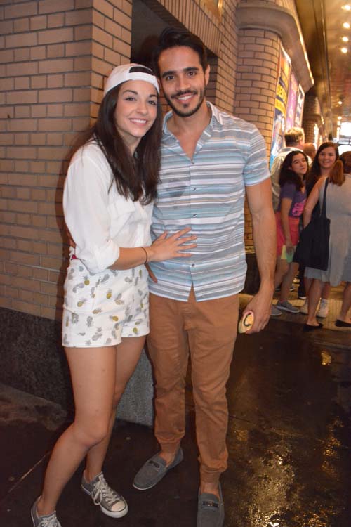 Ana Villafane and Ektor Rivera (On Your Feet). Photo by: Rose Billings/Blacktiemagazine.com