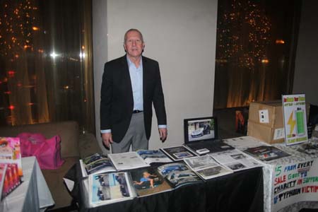 Nick Alessi with his AR-1Supercar table
