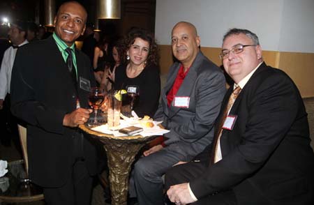 Juan Plaza of Style Magazine and his friends
