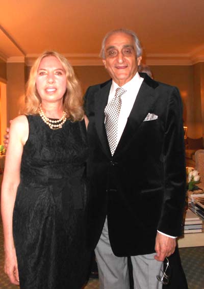 Lauren Lawrence and Hormos Sabet. photo by: joyce brooks
