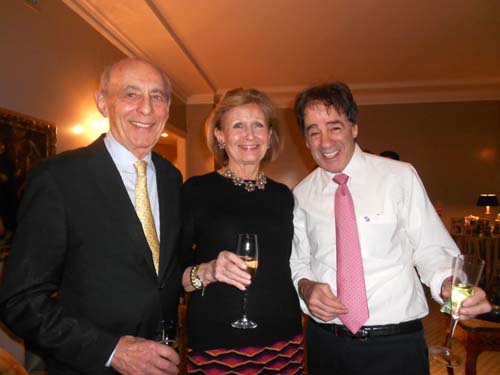 Herb and Sue Bard with David Lawrence. photo by: joyuce brooks