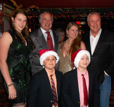 Leah Lane, Stewart Lane and Bonnie Comley, Robert Wilson , Lenny Lane, Frankie Lane. photot by: joyce brooks