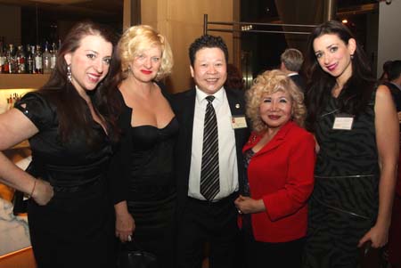 Sofia Diana Co-Founder 3d Beauty Consulting, Gloria T. Cressler and Laura Diana-Garrett Co-Founder Creative Director 3d Beauty Consulting.