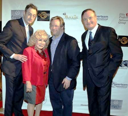 Richard Alan of Richard Alan Management, Gloria T. Cressler Event Producer & Editor of Black Tie International Magazine, Adam Kluger, & Gerard McKeon Publisher