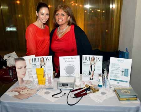 Ellza Belleza at her sponsorship table
