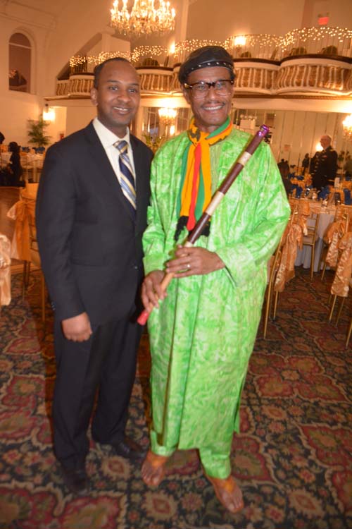 A Douglas Diallo and Bailo Bah. Photo by: Rose Billings/Blacktiemagazine.com