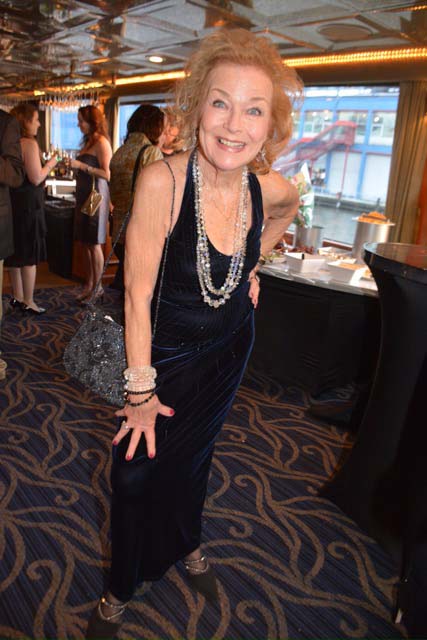 Dr Elizabeth A Kennedy Mulvihill welcomes guests.  Photo by:  Rose Billings/Blacktiemagazine.com