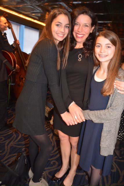 Daughter Elizabeth Seirmarco & Granddaughters Sofia & Julietta of San Francisco, CA. Photo by: Rose Billings/Blacktiemagazine.com