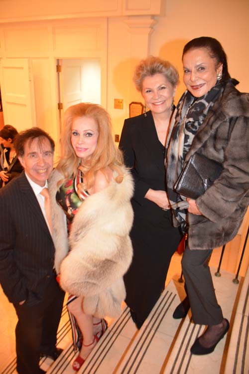 Alan Marks and Joy Marks ,H.E.Ms. Katalin Annamaria Bogyay Permanent Representative of Hungary to the United Nations and Judith Pisar. Photo by: Rose Billings/Blacktiemagazine.com