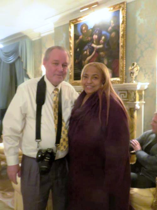 James Edstrom and Flo Anthony.  Photo by:  Joyce BNrooks/Blacktiemagazine.com