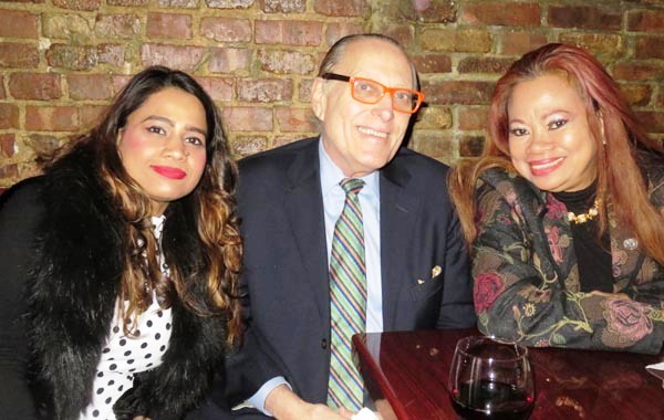 Gunjan Goel, Founder/President, Global Business Chamber of Commerce, Errol Rappaport, West Coast Editor, Black Tie International Magazine, Aurora Aquino, Board of Directors, Global Chamber of Commerce.
