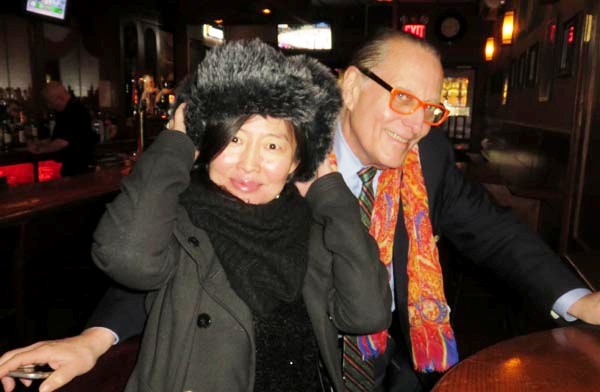 Cathy Han, Black Tie China,,Errol Rappaport, West Coast Editor, Black Tie International Magazine,