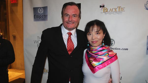  Gerard Mc Keon Publisher of Black Tie International Magazine, Sally Fan.