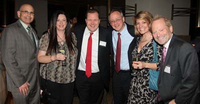 James Gross, Kenneth Flornes, Director Silverstein Properties, Archict Lee Wright, Sandy Jaclow, CIO Silverstein Properties.