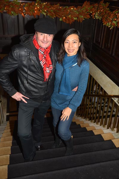 Gerard Mc keon and Diana Fu. photo by: rose billings/blacktiemagazine.com