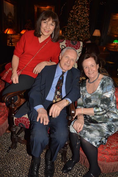 JoEllen Petronzi, Donald Billings and Frances Frawley. photo by: rose billings/blacktiemagazine.com