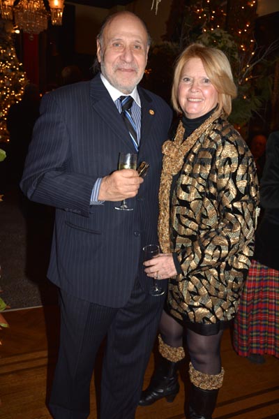 Dr. Stanley Burns and Alice Lease Dana. photo by: rose billings/blacktiemagazine.com