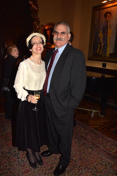 Governor Linda Zagaria and her wonderful husband Ralph Zagaria. photo by: rose billings/blacktiemagazine.com