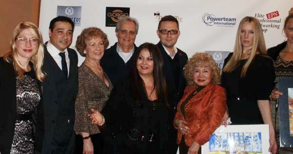 Kirsten Kurth Business Development Manager Engel & Volkers, Artist Fernando Silva, Opera Singer Paula Oleska, Opera Singer Estere Diva, Gloria T. Cressler International Editor Black Tie International Magazine, European Super Model Denise Dietrichs & Angelina Shipilina