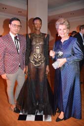 Victor dESouza and Katalin Bogyay, . Photo by: Rose Billings/Blacktiemagazine.com